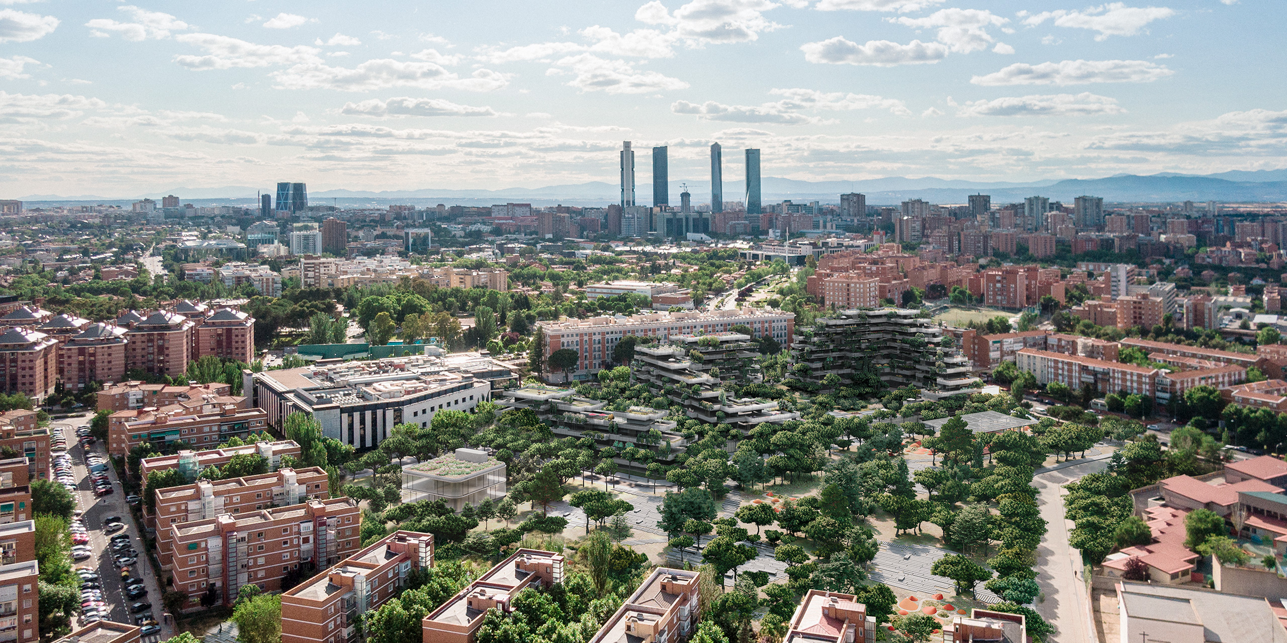 Nuevo San Luis: 325 pisos de lujo en Hortaleza, Madrid