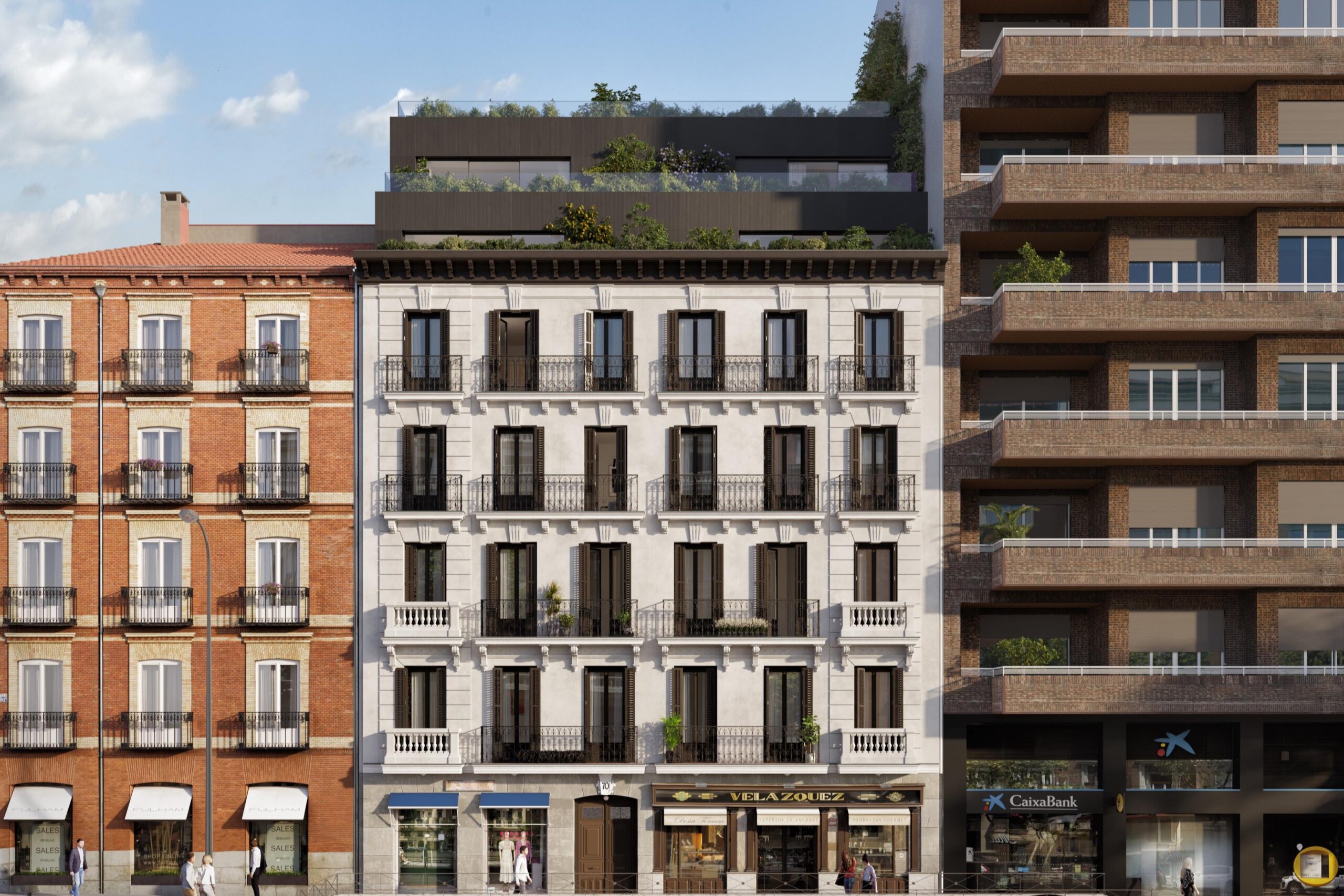 Velázquez 70: 12 viviendas exclusivas en la Milla de Oro de Madrid