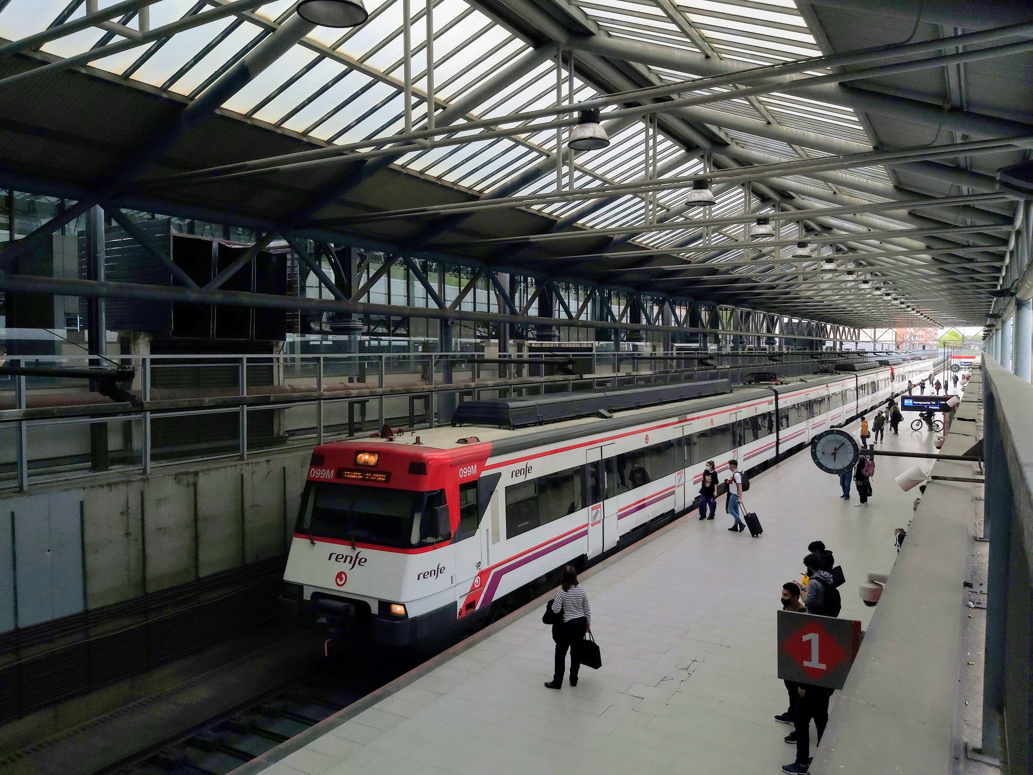 Nueva Estación de Cercanías Renfe en Imperial, Arganzuela (Madrid)