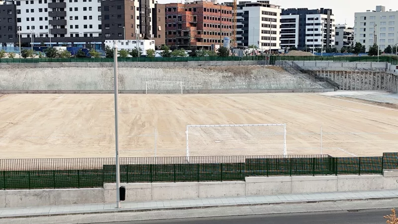 Campo de Fútbol El Cañaveral Madrid: nuevo equipamiento deportivo municipal