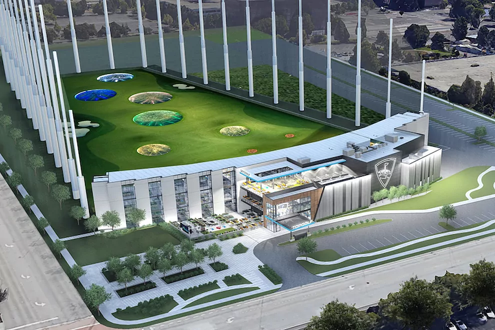 Campo de entrenamiento de Golf en la Ciudad del Deporte del Atlético de Madrid