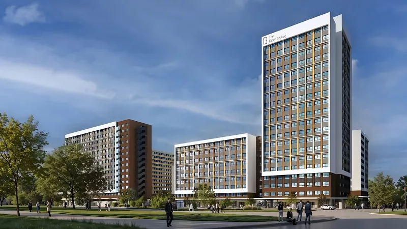 Flexy Valdebebas: los tres edificios bajo The Flexy Living y su avance de obra