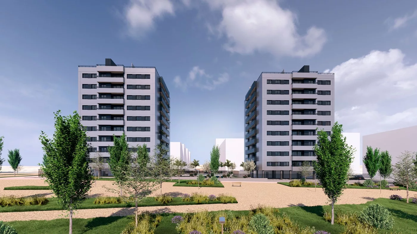 Limea Suites en El Cañaveral: 94 viviendas Passivhaus en dos torres gemelas