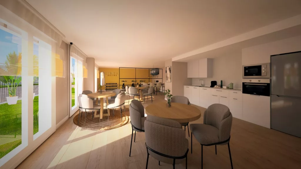 Zona Gourmet de Limea Suites en El Cañaveral