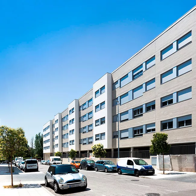 Residencial La Jara: 96 viviendas protegidas en San Fernando de Henares