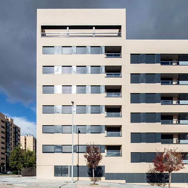 Gran Vía de Valdebebas: 86 viviendas VPPB con diseño de Cano y Escario