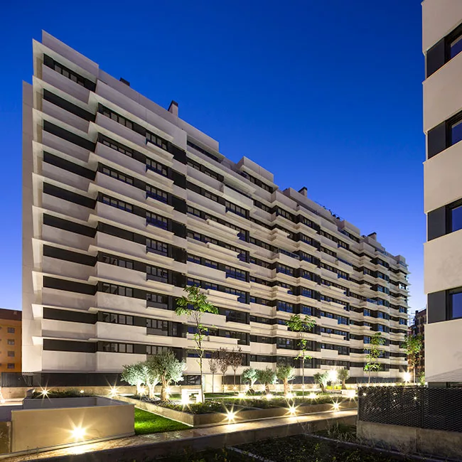 Puente de la Princesa: 205 viviendas con piscina y zonas verdes