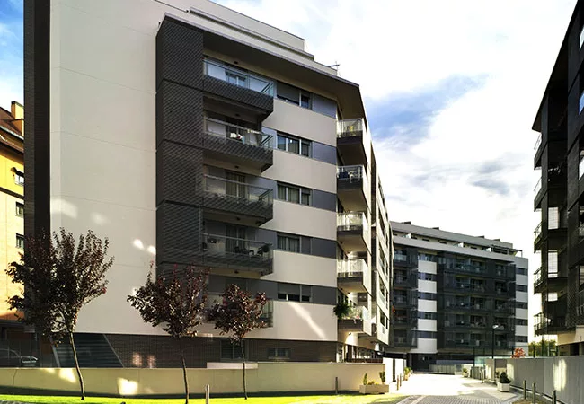 Residencial Alcalá: 150 viviendas diseñadas por Cano y Escario en Alcalá de Henares