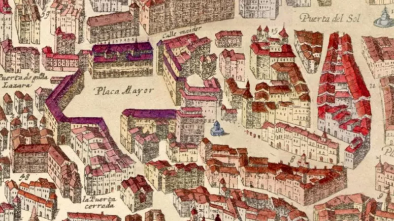 El mapa más antiguo de Madrid: una joya del siglo XVII en el Museo de Historia