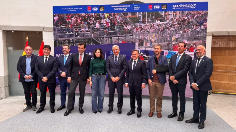 Madrid se prepara para recibir la Fórmula E en 2026