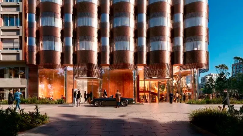 Nuevo hotel de lujo junto al Santiago Bernabéu: un hito arquitectónico en Madrid