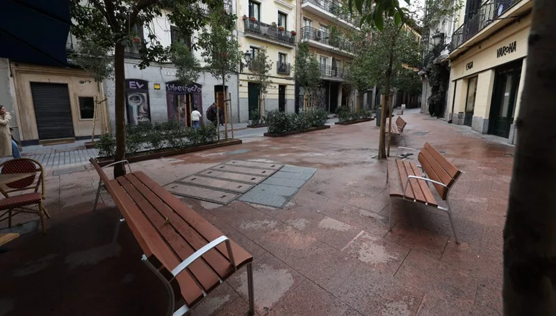 Rehabilitación de la plaza de Matute: un espacio más verde y accesible