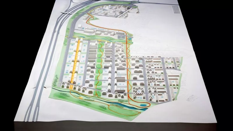 Urbanización del Sector Retamar de la Huerta en Alcorcón, Madrid
