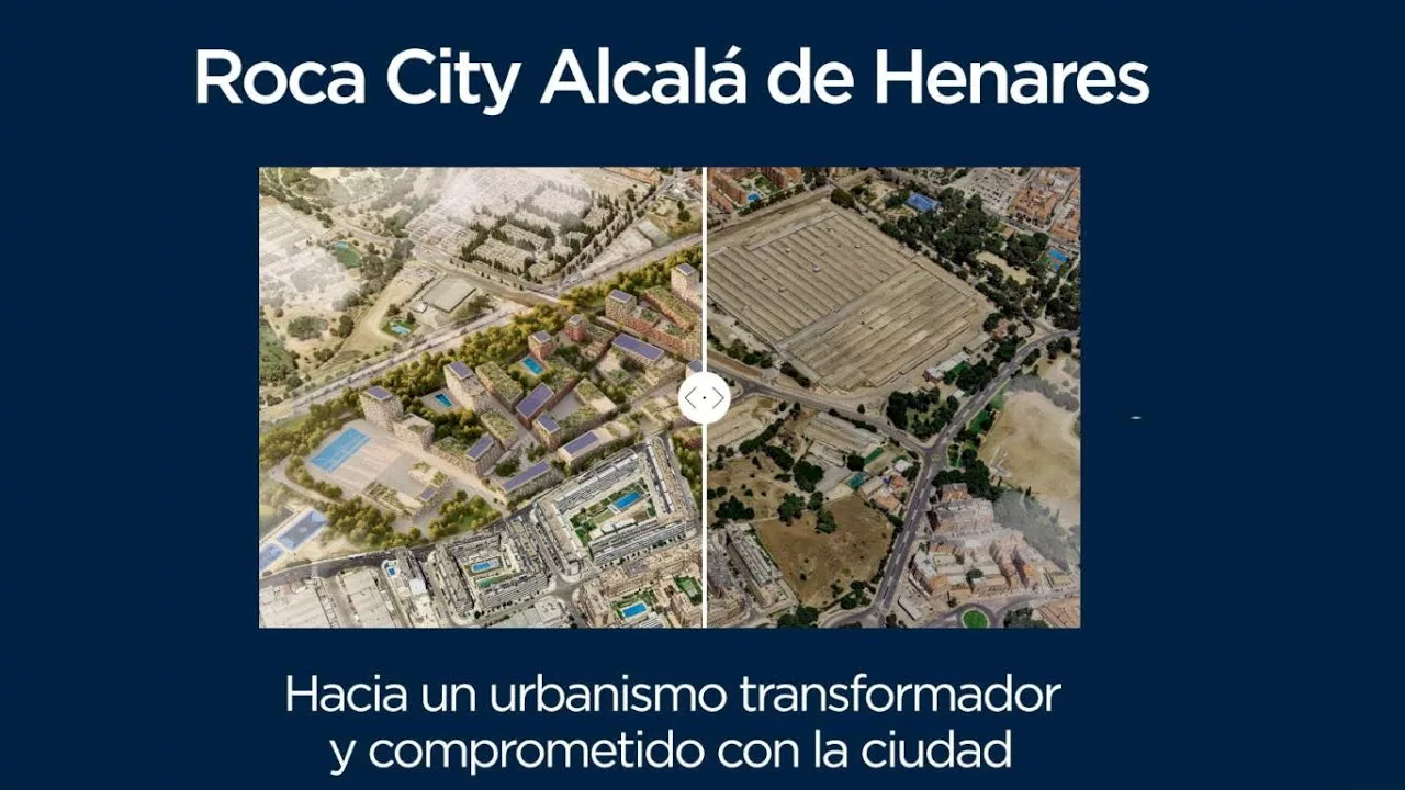 Roca City: el nuevo ecobarrio que transformará Alcalá de Henares