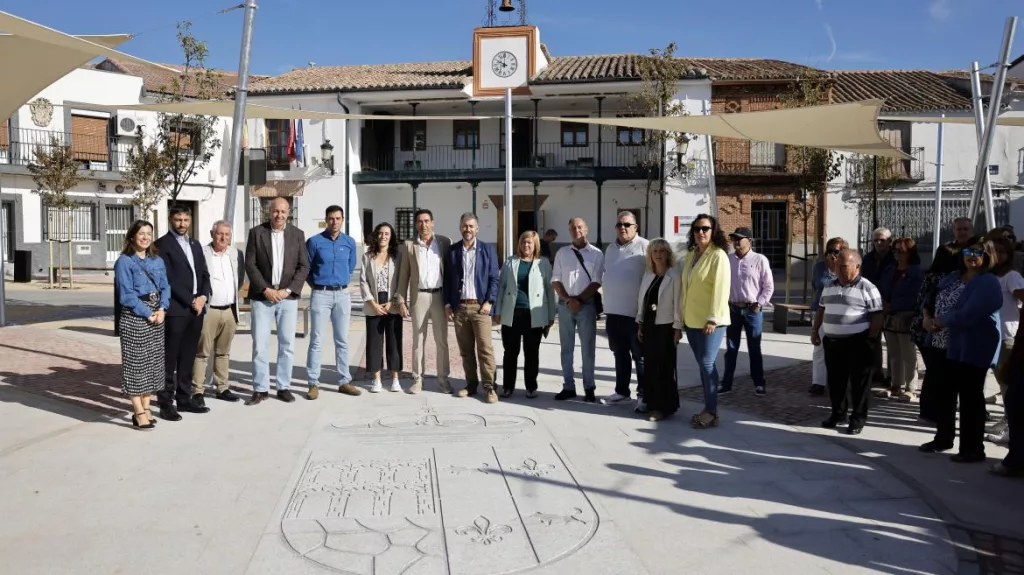 Plaza Rey Juan Carlos I en Villamanta