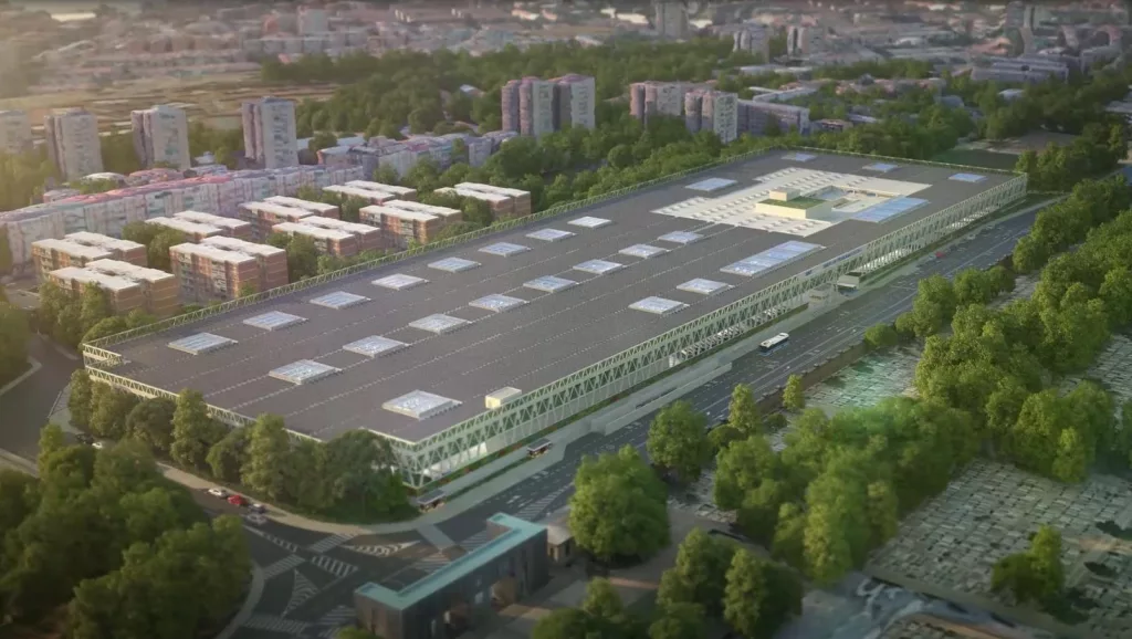 Cocheras de la EMT en la Elipa, Madrid