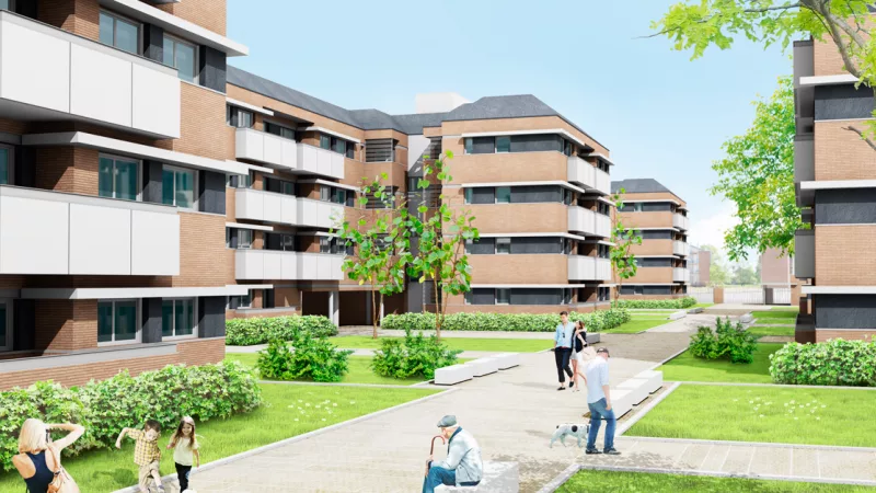 Viviendas sociales de Majadahonda: 180 viviendas junto al Puerta de Hierro