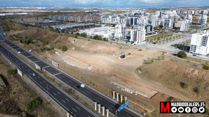 Viaductos sobre la R-3: El Cañaveral y Ahijones se unen