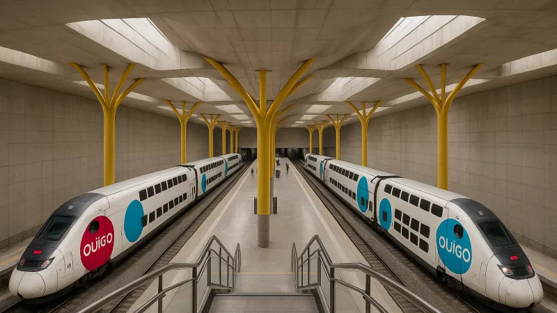 Nueva estación de alta velocidad en Barajas: impulso a la conectividad ferroviaria