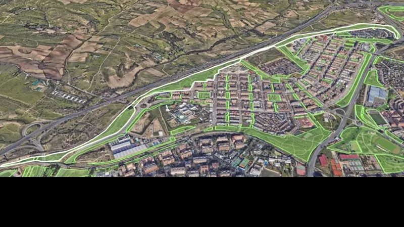 Transformación de la zona forestal de Montecarmelo en un espacio verde accesible y sostenible
