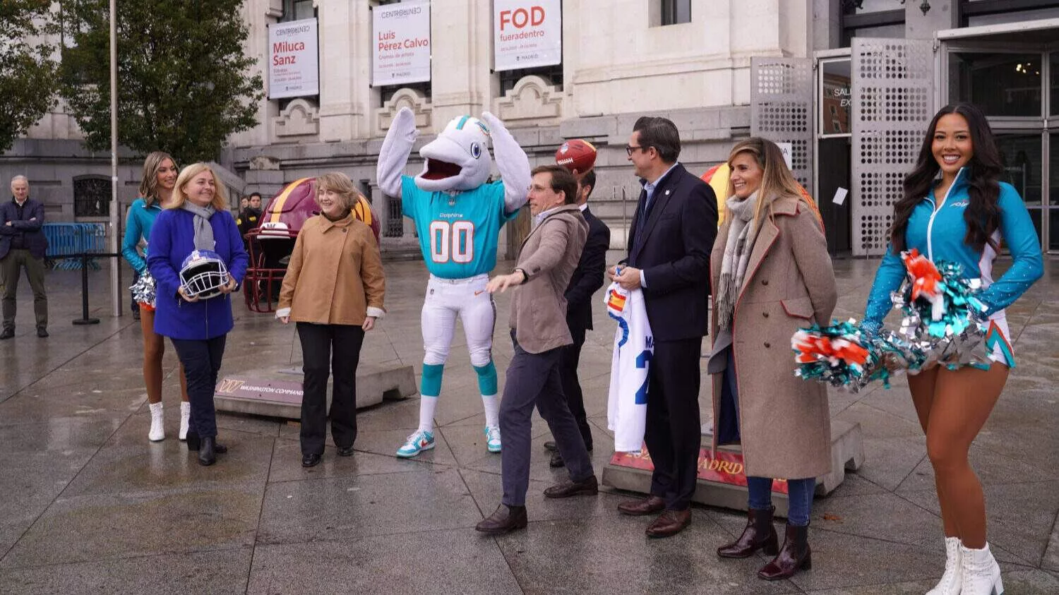 Madrid se llena de actividades por el partido de la NFL en el Bernabéu