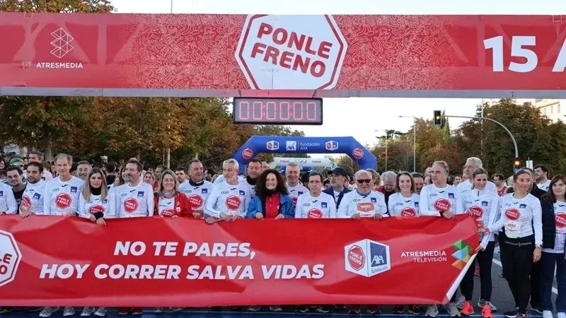 Carrera solidaria Ponle Freno 2025: Madrid se une por la seguridad vial