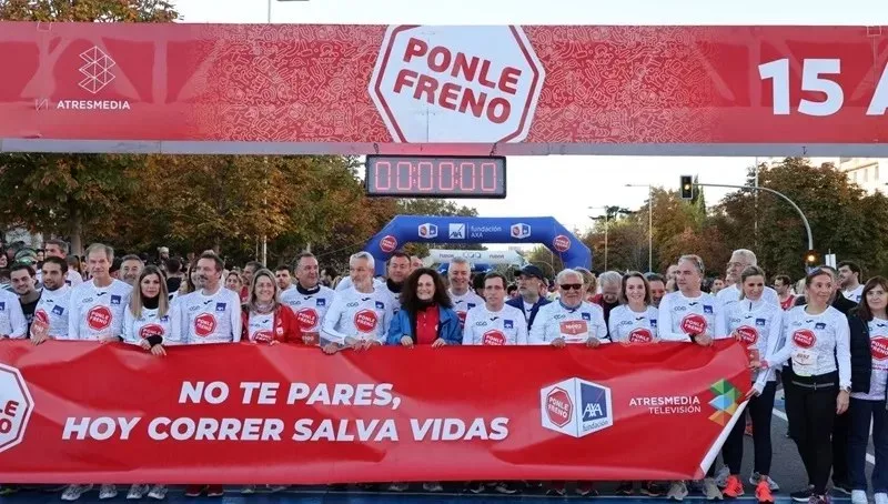 Carrera solidaria Ponle Freno 2025: Madrid se une por la seguridad vial