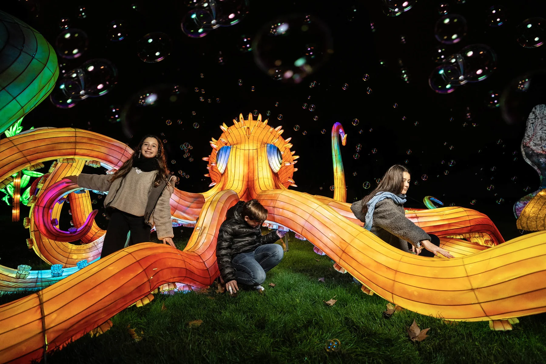 Brilla Zoo ilumina la Navidad en Getafe con un espectáculo único