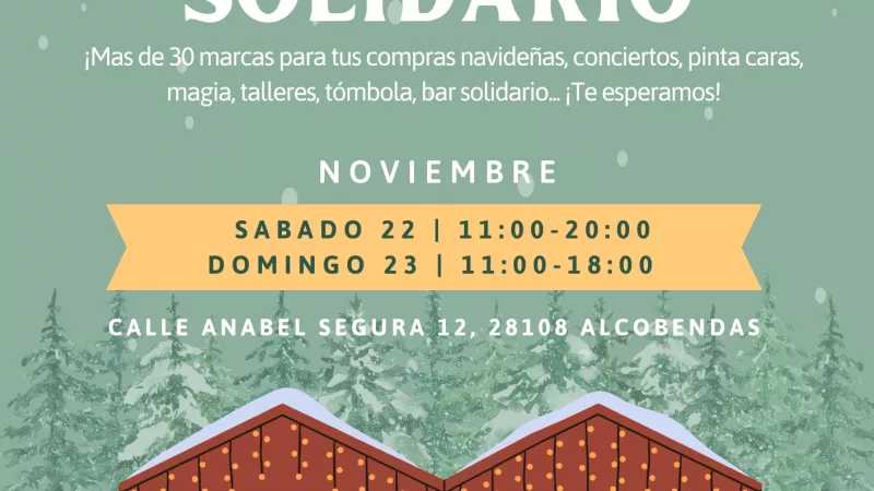 Mercadillo solidario de Navidad de Apsuria 2025: una cita imprescindible