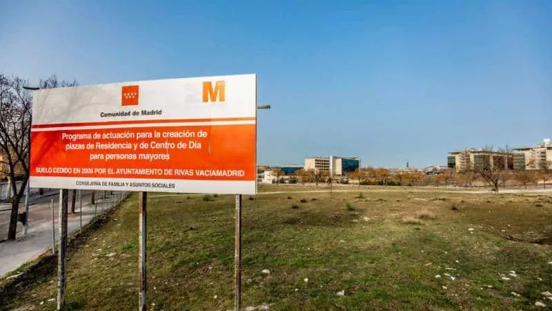 Residencia de mayores de Rivas: así avanza la parcela