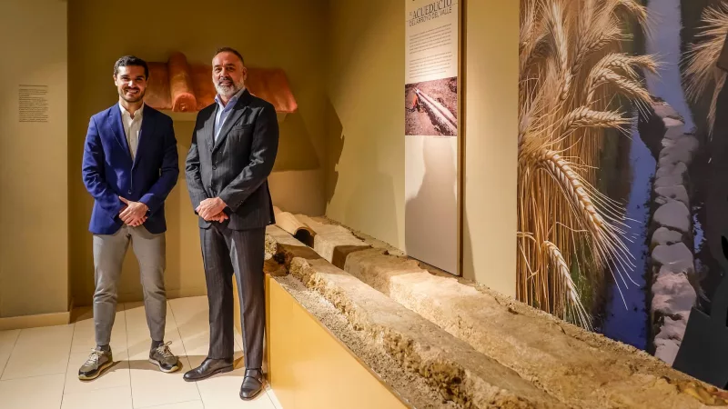 Acueducto romano de Aldovea en Torrejón