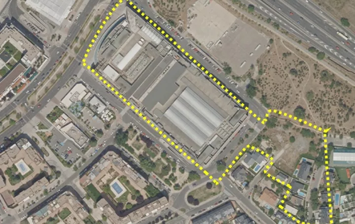 Centro de la movilidad sostenible en Campo de las Naciones