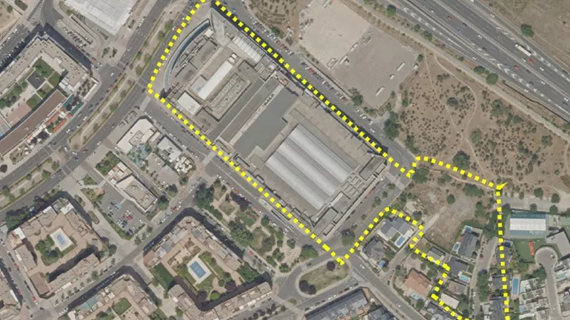 Centro de la movilidad sostenible en Campo de las Naciones