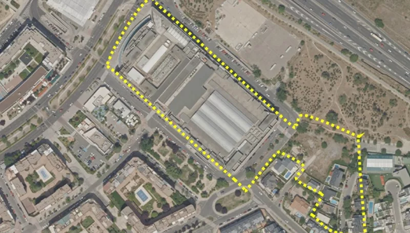 Centro de la movilidad sostenible en Campo de las Naciones