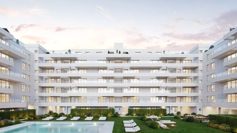 Jardines de Berrocales, nuevas viviendas de Amenabar