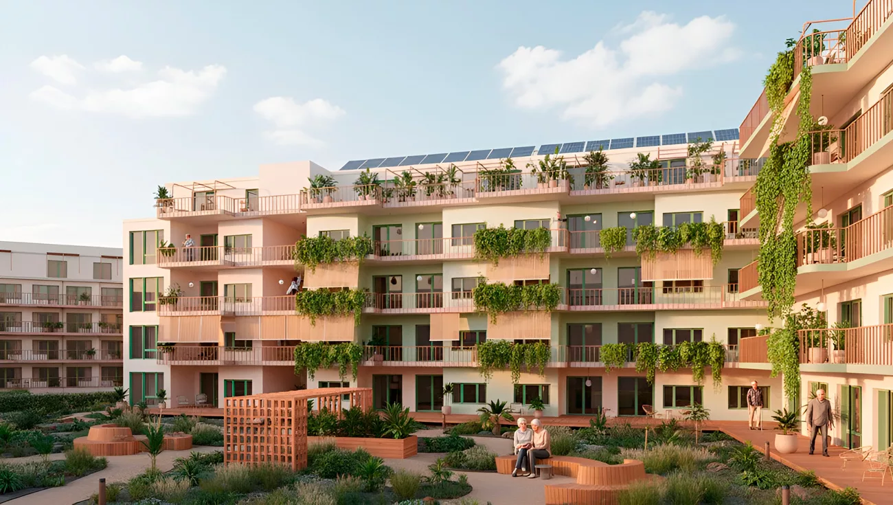 Cohousing senior en Madrid: Sanchinarro con servicios