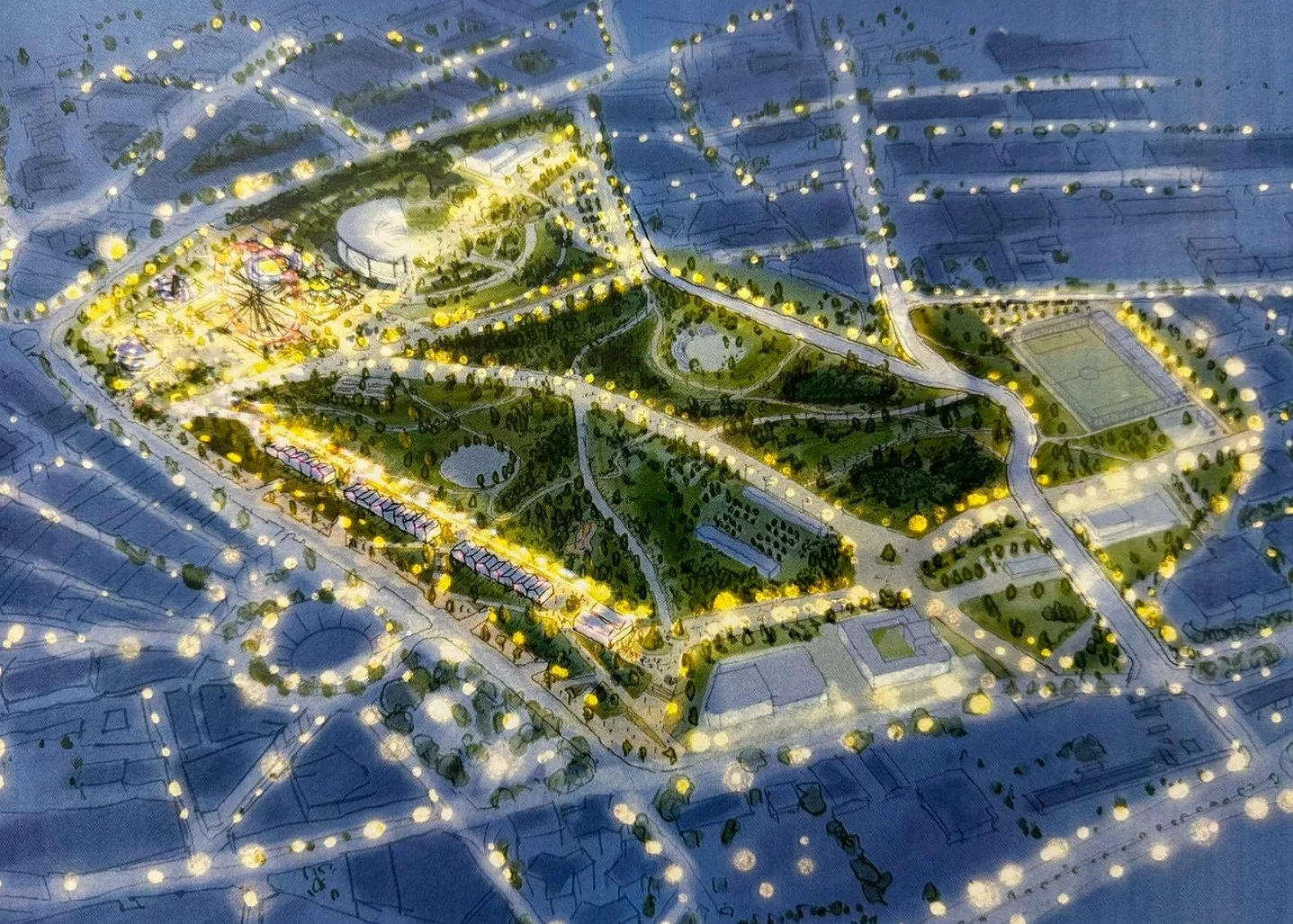 Parque de La Marina de San Sebastián de los Reyes: así será