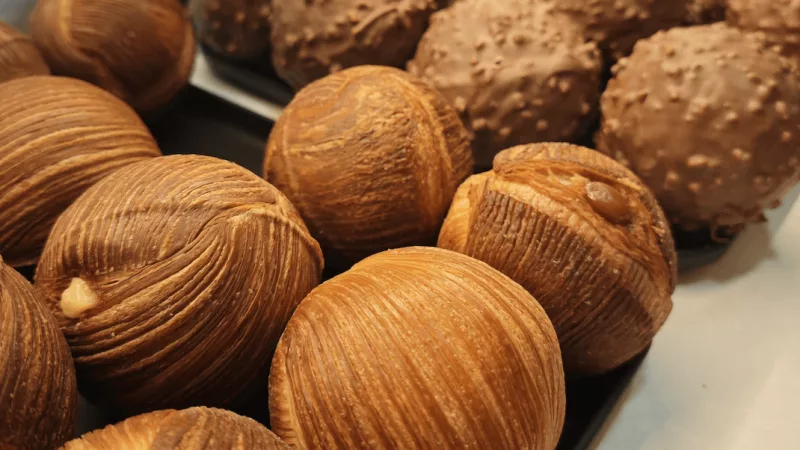 El croissant esférico de PanDomè revoluciona Arganzuela