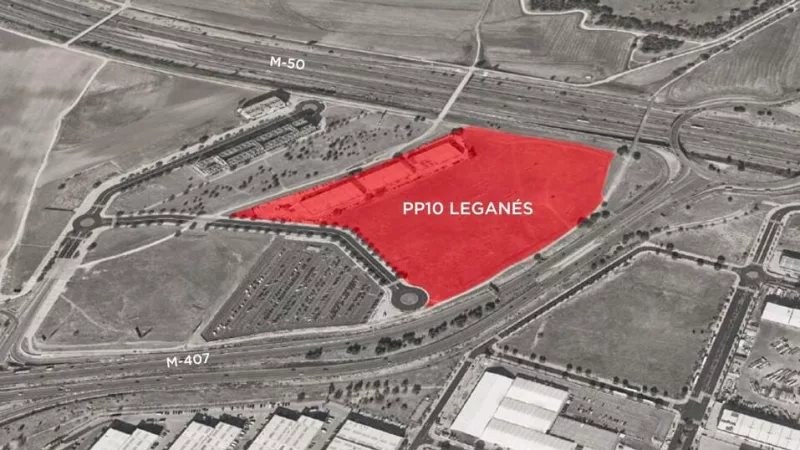 Centro logístico PP10 en Leganés junto a la M‑50