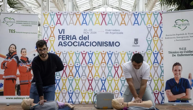 Feria del asociacionismo en la Casa de Campo