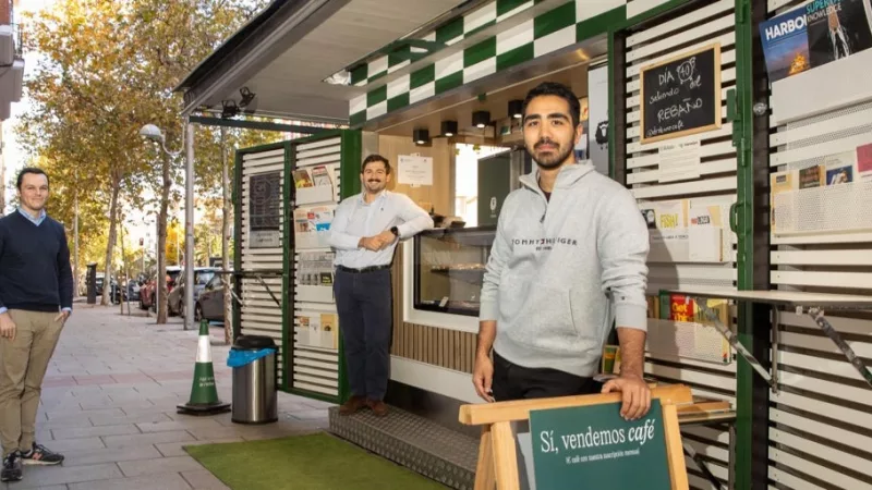 Café de especialidad en quioscos de Madrid