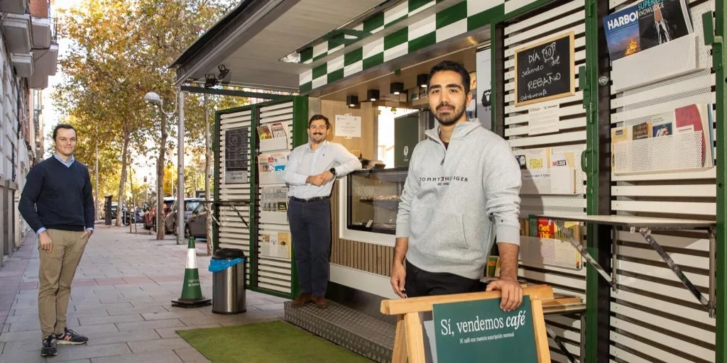 Café de especialidad en quioscos de Madrid