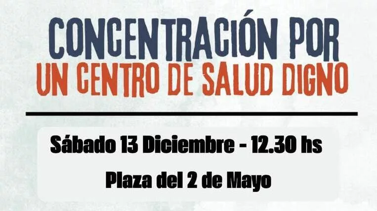 Centro de salud Palma Norte en Malasaña: vecinos en pie