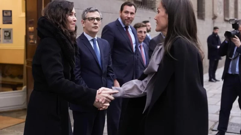 La Reina Letizia entrega los Premios Zenda en el barrio de Pacífico, distrito de Retiro, Madrid