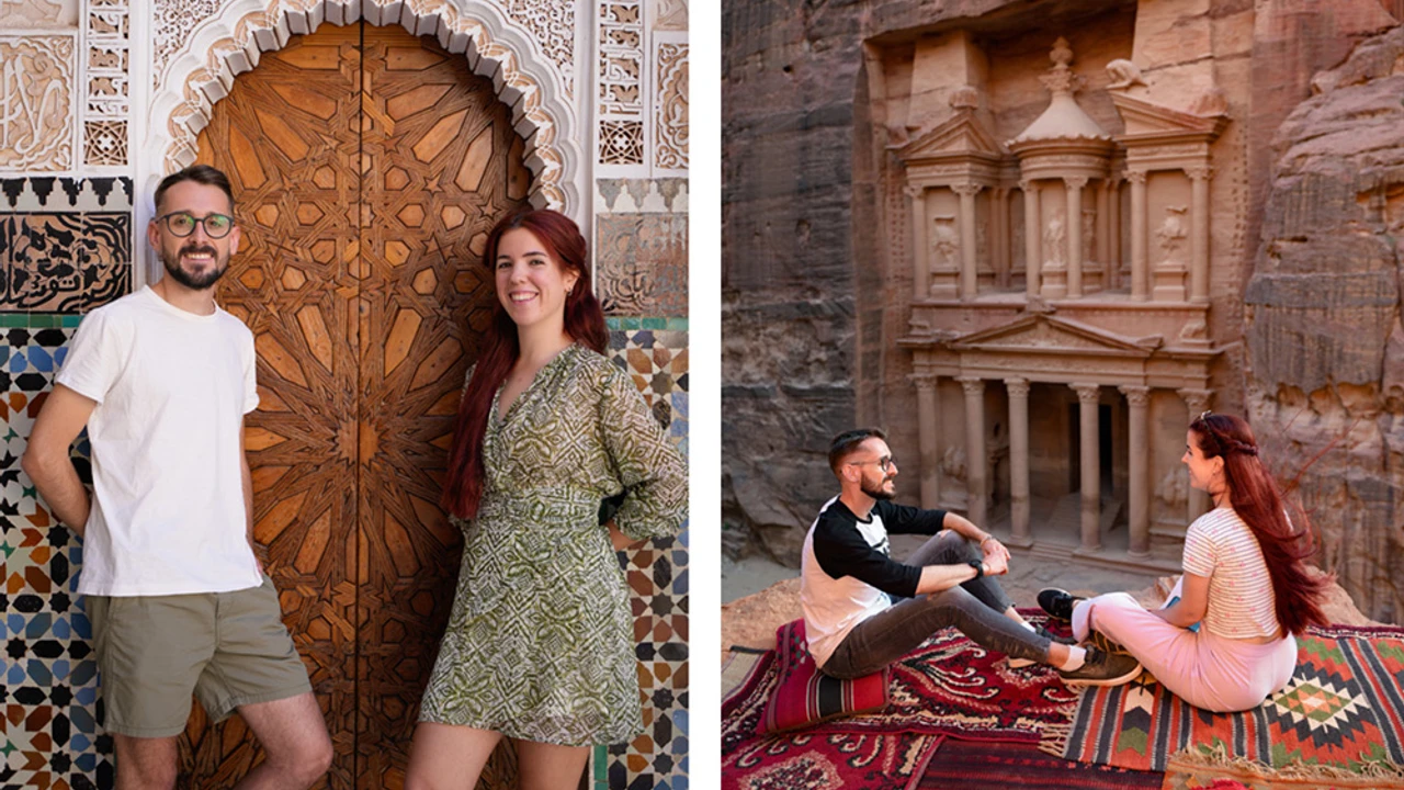 La pareja de creadores Viajero Extranjero comparte su experiencia en FITUR 2026 en Madrid