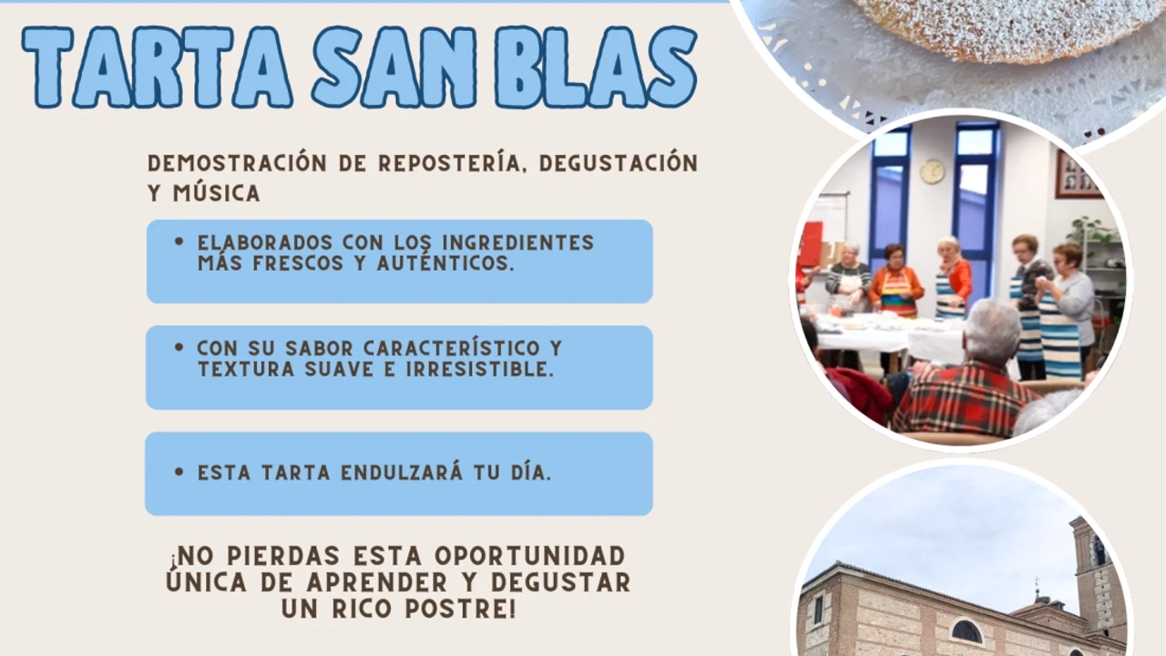 Taller de repostería creativa en Ajalvir: La Tarta de San Blas