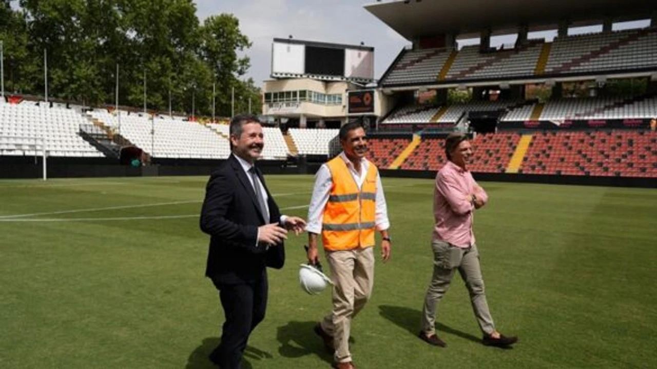 La Comunidad de Madrid implantará una separación física en la grada del Estadio de Vallecas en Puente de Vallecas