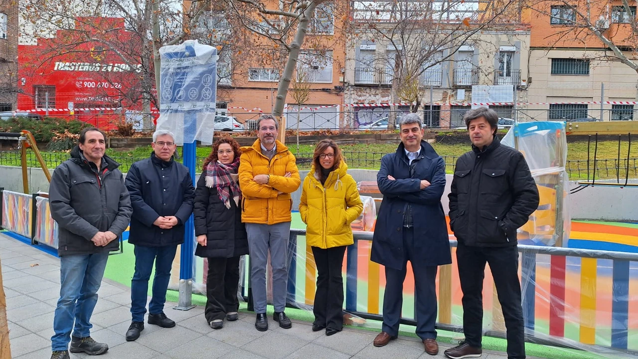 Reforma zona verde Manuel Marchamalo en Tetuán: finalizan las obras