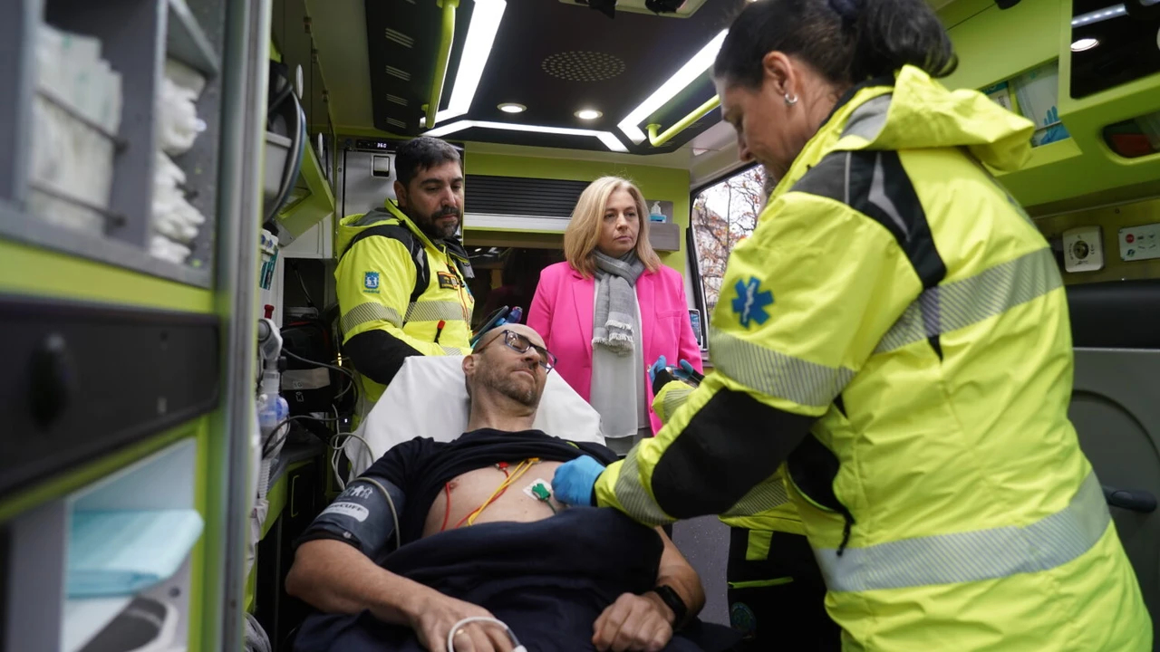 Base operativa de SAMUR en Moratalaz Madrid: el Ayuntamiento finaliza la obra