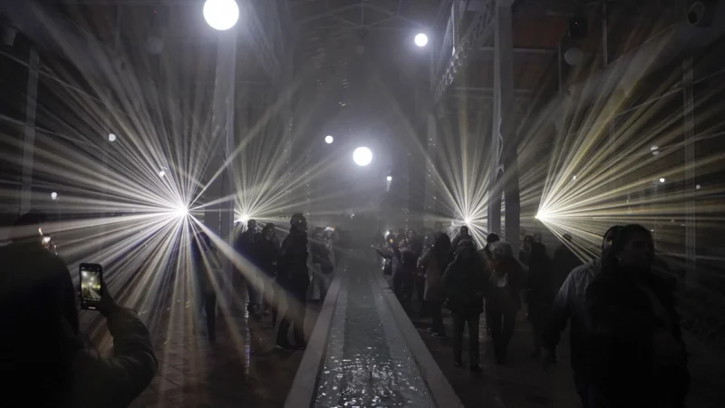 LuzMadrid: festival de luz en el distrito de Retiro de Madrid en marzo de 2026